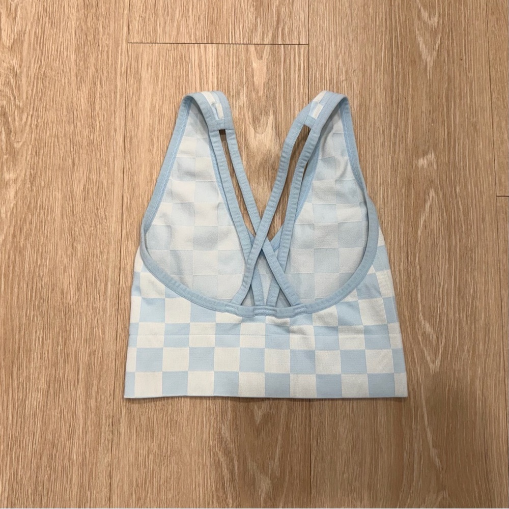 Colsie Checkered Tank Top - Picture 2 of 3